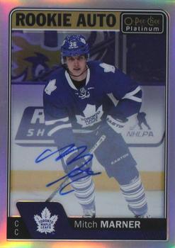 2016-17 O-Pee-Chee Platinum - Rookie Autographs Rainbow #R-MM Mitch Marner Front