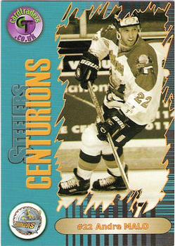 2000-01 Sheffield Steelers (BHL) Centurions #4 Andre Malo Front