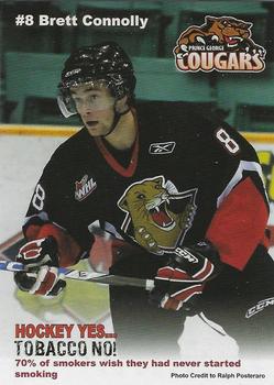 2008-09 Northern Health Prince George Cougars (WHL) #NNO Brett Connolly Front