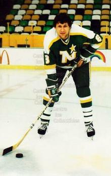 1981-82 Minnesota North Stars Postcards #1 Kent-Erik Andersson Front