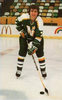 1981-82 Minnesota North Stars Postcards #4 Neal Broten Front