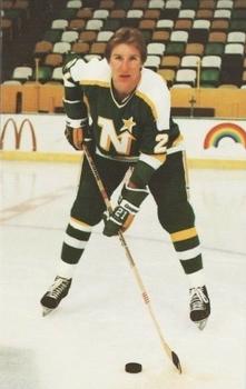 1981-82 Minnesota North Stars Postcards #5 Jack Carlson Front