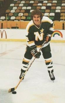 1981-82 Minnesota North Stars Postcards #8 Mike Eaves Front