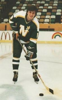 1981-82 Minnesota North Stars Postcards #10 Anders Hakansson Front