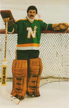 1981-82 Minnesota North Stars Postcards #16 Gilles Meloche Front