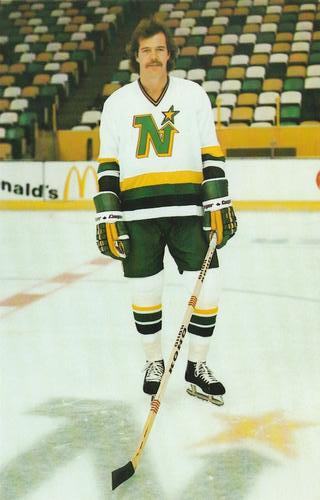 1982-83 Minnesota North Stars Postcards #NNO Tim Young Front