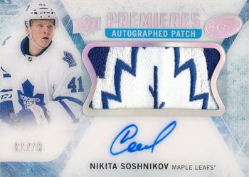 2016-17 Upper Deck Ice - Ice Premieres Autographed Patches #IP-SO Nikita Soshnikov Front