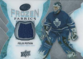 2016-17 Upper Deck Ice - Frozen Fabrics #FF-FP Felix Potvin Front