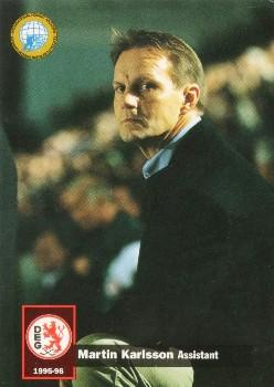 1995-96 IHA DEL (German) #75 Martin Karlsson Front