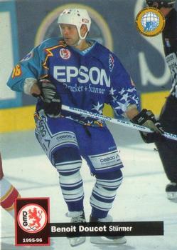 1995-96 IHA DEL (German) #91 Benoit Doucet Front