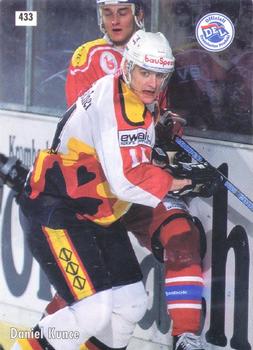 1995-96 IHA DEL (German) #433 Dieter Hegen / Daniel Kunce Back