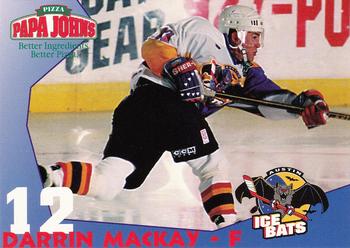 1997-98 Papa John's Austin Ice Bats (WPHL) #NNO Darrin MacKay Front