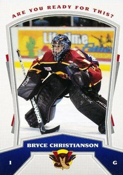 2007-08 Vernon Vipers (BCHL) #NNO Bryce Christianson Front