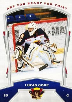 2007-08 Vernon Vipers (BCHL) #NNO Lucas Gore Front