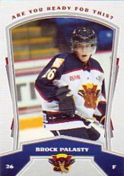 2007-08 Vernon Vipers (BCHL) #NNO Brock Palasty Front
