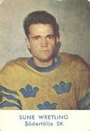 1958-59 Alfa Ishockey (Swedish) #655 Sune Wretling Front
