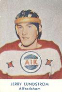 1958-59 Alfa Ishockey (Swedish) #658 Jerry Lundstrom Front