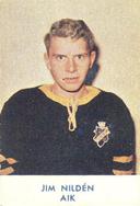 1958-59 Alfa Ishockey (Swedish) #666 Jim Nilden Front