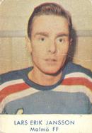 1958-59 Alfa Ishockey (Swedish) #684 Lars-Erik Jansson Front