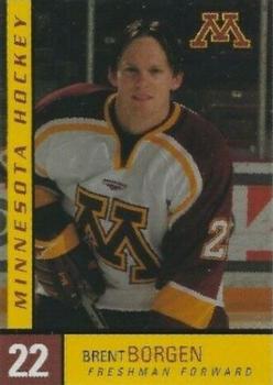 2004-05 Minnesota Golden Gophers (NCAA) #NNO Brent Borgen Front