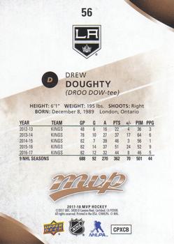 2017-18 Upper Deck MVP #56 Drew Doughty Back