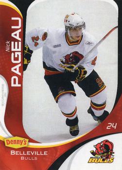 2007-08 Extreme Belleville Bulls (OHL) #13 Nick Pageau Front