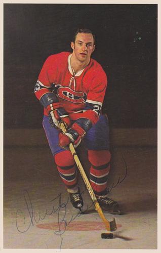 1969-70 Montreal Canadiens #NNO Chris Bordeleau Front