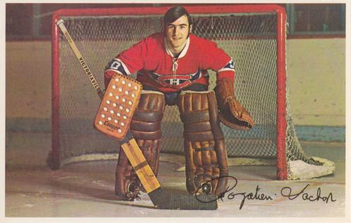 1969-70 Montreal Canadiens #NNO Rogatien Vachon Front