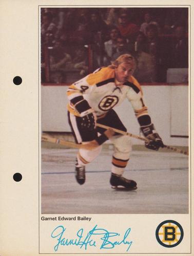 1971-72 Toronto Sun NHL Action Players #NNO Garnet Edward Bailey Front