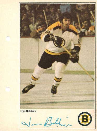 1971-72 Toronto Sun NHL Action Players #NNO Ivan Boldirev Front