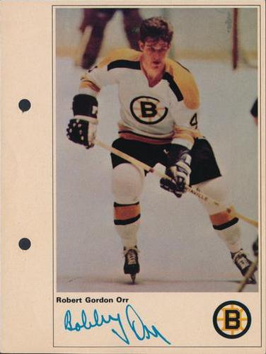 1971-72 Toronto Sun NHL Action Players #NNO Robert Gordon Orr Front