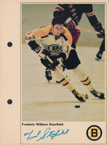 1971-72 Toronto Sun NHL Action Players #NNO Frederic William Stanfield Front