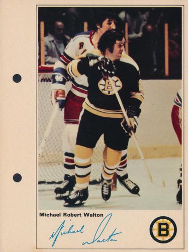 1971-72 Toronto Sun NHL Action Players #NNO Michael Robert Walton Front