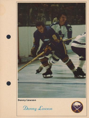 1971-72 Toronto Sun NHL Action Players #NNO Danny Lawson Front