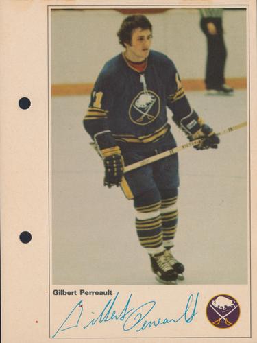 1971-72 Toronto Sun NHL Action Players #NNO Gilbert Perreault Front