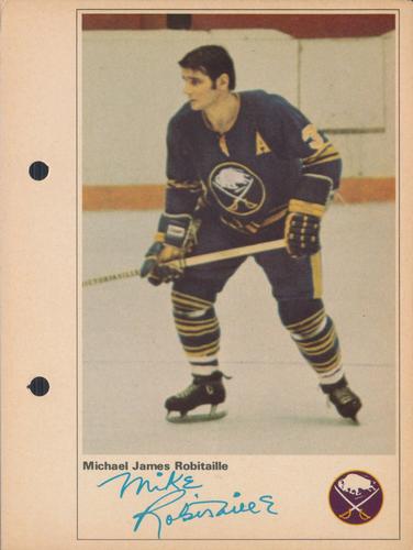 1971-72 Toronto Sun NHL Action Players #NNO Michael James Robitaille Front