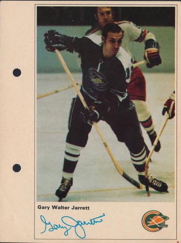 1971-72 Toronto Sun NHL Action Players #NNO Gary Walter Jarrett Front