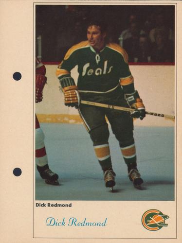 1971-72 Toronto Sun NHL Action Players #NNO Dick Redmond Front