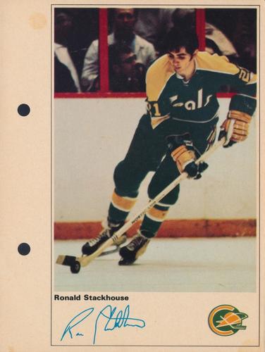 1971-72 Toronto Sun NHL Action Players #NNO Ronald Stackhouse Front