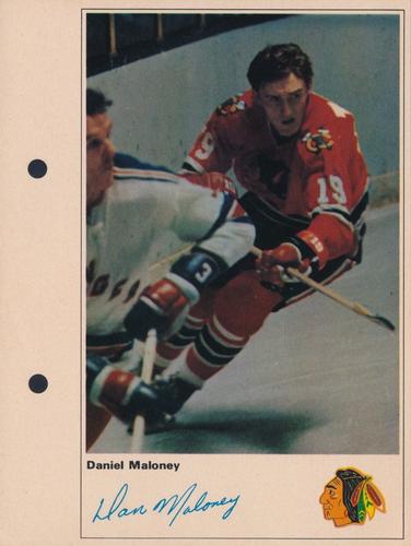 1971-72 Toronto Sun NHL Action Players #NNO Daniel Maloney Front