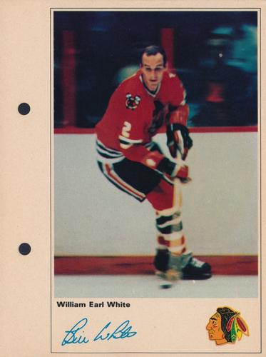 1971-72 Toronto Sun NHL Action Players #NNO William Earl White Front