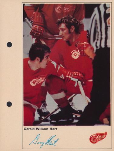 1971-72 Toronto Sun NHL Action Players #NNO Gerald William Hart Front