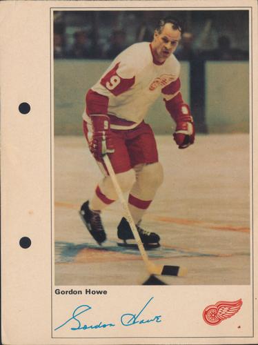 1971-72 Toronto Sun NHL Action Players #NNO Gordon Howe Front