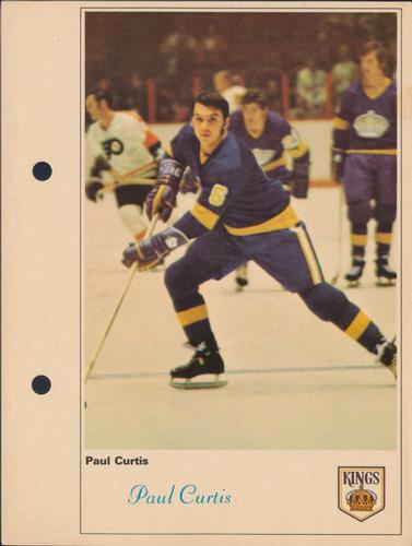 1971-72 Toronto Sun NHL Action Players #NNO Paul Curtis Front