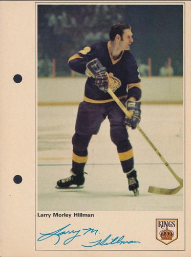 1971-72 Toronto Sun NHL Action Players #NNO Larry Morley Hillman Front