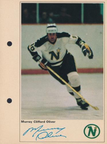 1971-72 Toronto Sun NHL Action Players #NNO Murray Clifford Oliver Front