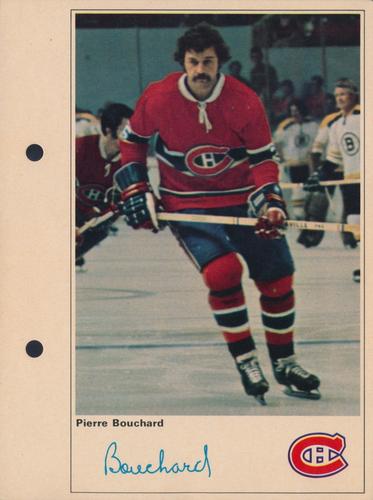 1971-72 Toronto Sun NHL Action Players #NNO Pierre Bouchard Front