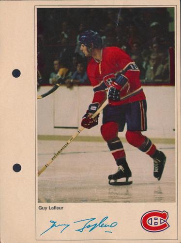 1971-72 Toronto Sun NHL Action Players #NNO Guy Lafleur Front
