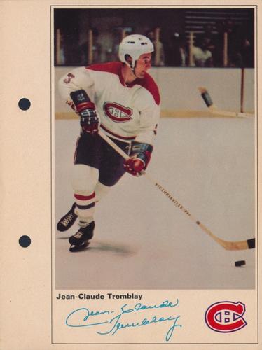 1971-72 Toronto Sun NHL Action Players #NNO Jean-Claude Tremblay Front