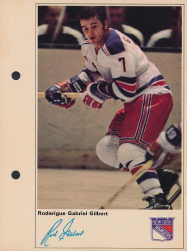 1971-72 Toronto Sun NHL Action Players #NNO Rodrigue Gabriel Gilbert Front